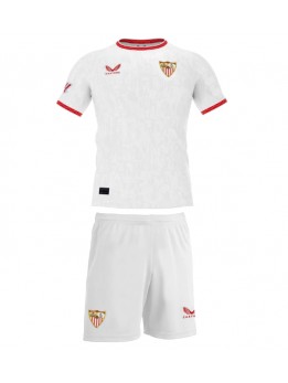 Sevilla Replika Hemmakläder Barn 2024-25 Kortärmad (+ byxor)